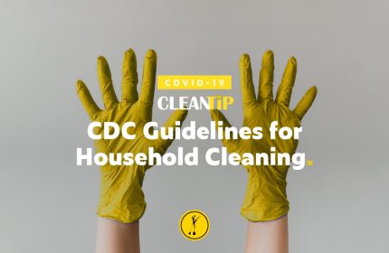 CDC guidelines for household cleaning